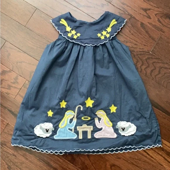 Lil Cactus | Dresses | Toddler Christmas Nativity Dress | Poshmark
